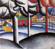 Kasimir Malevich Landscape oil painting picture wholesale